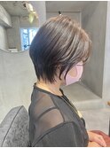 ショートボブ耳かけショート大人かわいいヘア20代30代
