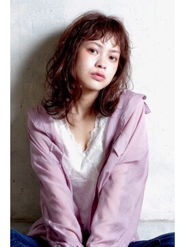 クシュ 所沢西口プロぺ通り(kusyu... ) ペールベージュセクションカラーグラデーションカラー外ハネボブ