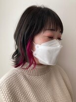 ネオリーブシェリエ 浅草店(Neolive cherie)&nbsp;浅草　韓国ヘア　インナー　ピンク　20代30代40代