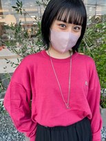 バランス ヘアーアンドアイラッシュ 野田店(balance.)&nbsp;切りっぱなしボブ