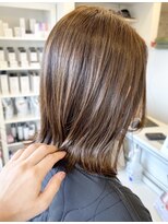 ヴィアスヘアー(vias hair)&nbsp;外ハネミディ×ルミシャスカラー