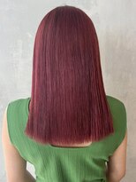 アルバム 渋谷パルコ(ALBUM)&nbsp;ベビーピンクミルクティーピンクくびレイヤーセミディ_ba412351