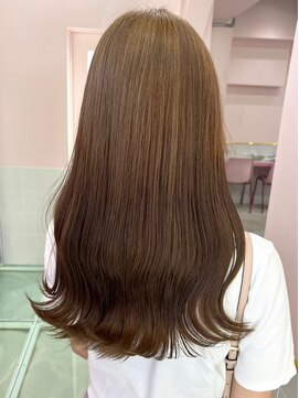 ゲーム バイ アランスミシー 横浜(GAME by Alan Smithee) ダブルカラーミルクティーベージュカラーケアブリーチ韓国