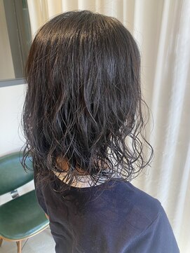 フィゼル 福島店(fizelle) クシュっとパーマ　原明日香