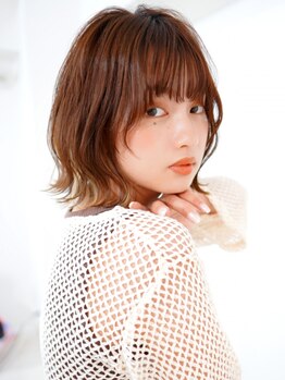 ラフィス ヘアー フォンテ 松山銀天街店(La fith hair fonte)の写真/【松山市駅駅徒歩6分】インナーカラー(ブリーチ込)¥7000★アディクシーカラー+カット+Tr¥7900感動の色味♪