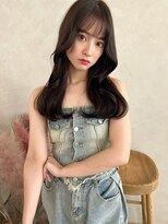 アンジェリカラボ 梅田店(ANGELICA LABO)&nbsp;くびれレイヤー×天使バング×ヨシンモリ×韓国ヘア〔川又〕