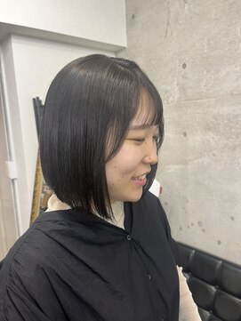 メルシー トータル ブランディング サロン(merci TOTAL BRANDING SALON) ぱつっとボブ/ネオリシオ/ブルージュ