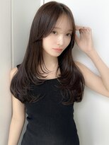 シーシンジュク 新宿南口(Sea shinjuku)&nbsp;韓国風前髪×レイヤーカット【新宿/前髪/レイヤーカット】