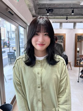 アドア 横浜(ADORE) 【ADORE横浜】地毛風カラー×ミディアムレイヤー