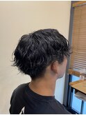 メンズ波巻きツイストスパイラルパーマ【アルター鎌取店 今吉】