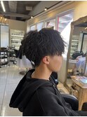 ツイストスパイラルパーマ　ツイストパーマ　メンズパーマ