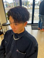 ラッドバイプティパ(rad...by petit-pas)&nbsp;センターパートツイストスパイラルパーマ/水戸/ツイスパ/水戸