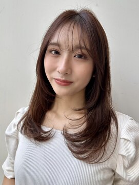 バイオレットジェム(Violet`jem) 10代20代30代40代韓国ヘアレイヤーカットシースルーバング