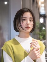 ビュートリアム 梅田(BEAUTRIUM)&nbsp;ミニボブ/レイヤーボブ/顔まわりレイヤー/インナーカラー/茶屋町