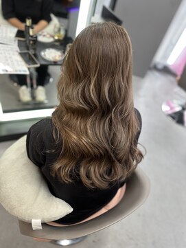 クラナ(clana) バレイヤージュ グレーベージュ