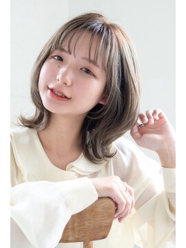 ヘアーメイクパウダー 天王寺寺田町店(Hair make powder) 20代30代40代50代小顔外ハネボブアッシュひし形