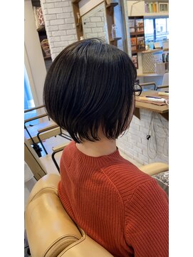 ミルク(MILK) ＊cocoon bob × olive beige＊