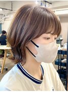 レイヤーボブ　くびれボブ　熊本美容室　熊本ボブ