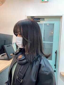 ロウバイレボ 柏(lou by revo) ミディアム/韓国風/レイヤーカット/顔回りカット/柏駅