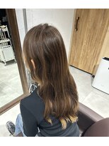 ギア(gear)&nbsp;白髪ぼかし明るめカラー♪