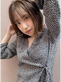 【nanami】抜け感bob