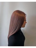 ラベンダーピンクストレート