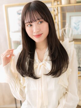 カバーヘア ブリス 川口(COVER HAIR bliss) 大人フェミニンロングレイヤーエアストレートh4川口