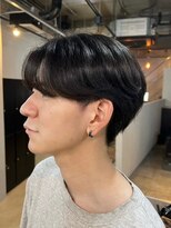 メロウメンズライン 神戸三宮(mellow men's line) 毛流れセンターパート