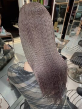 ラピス 渋谷本店(Lapis) アッシュグレー/レイヤーカット/髪質改善/エクステ/バイカルテ