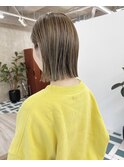 あご下4センチ人気の結べる長さのボブスタイル