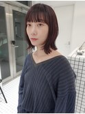 レイヤーボブ・レッドブラウン