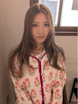 ウサギヘアー(Usagi hair)の写真/【西鉄久留米駅/徒歩2分】顔周りレイヤーで今っぽヘアに!ナチュラルな似合わせカットで垢抜け度UP◇