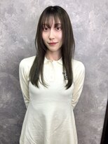 シオヘアーセカンド 西新2号店(Sio.hair 2nd)&nbsp;セミロング+顔周りレイヤー