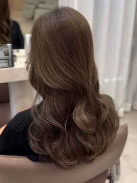 ソヨン 栄2号店(SOYON) 【大人可愛い】韓国ヘアセットレイヤーカットミディアム