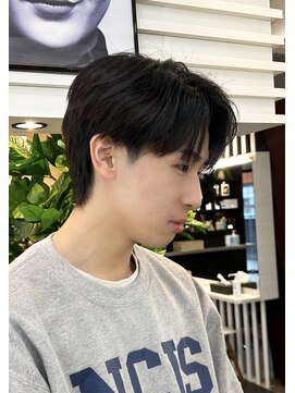 solea men's 【オイルでパラっと】センターパート