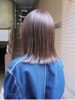 ダルシット(dulcet★★★)&nbsp;外ハネぷつっとミディアム × 透明感ナチュラルブラウン