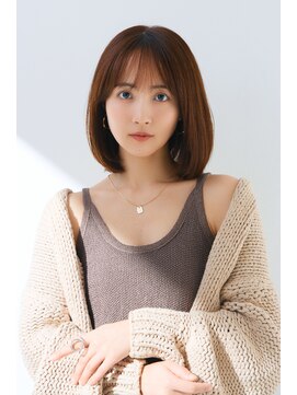 クロードモネエイチツーオーアヴェダ 東京駅ビルTOKIA(CLAUDEmonet H2O AVEDA) ボブ/シースルーバング/白髪ぼかし[東京駅/丸の内]