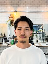 ミスターマウントロックバーバーショップ(MR.MT.ROCK BARBER SHOP) オールバック