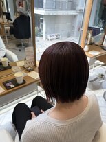 アヴァンス 広島本通店(AVANCE.) 着物ヘア/大人ガーリー/ダークアッシュ/似合わせカット/広島