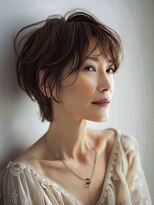 カルゥグラッシー(KALOU glassi)&nbsp;大人ニュアンスショート【kalouセンター北】