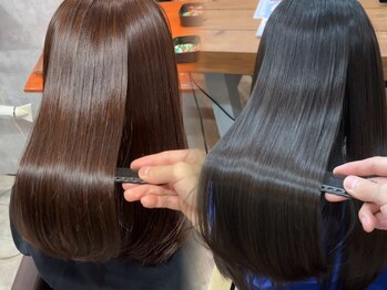 シールドヘアー 沖縄 新都心(C'LD Hair)の写真/人気のTOKIOトリートメント取扱い◎髪の内部から徹底補修！毛先まで潤いのあるツヤと手触りを叶える♪