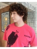 丹&nbsp;men's／poodle perm