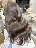 ミルクブラウンベージュカラーハイトーンブリーチカラーオリーブ