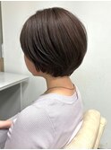 丸みショートボブ