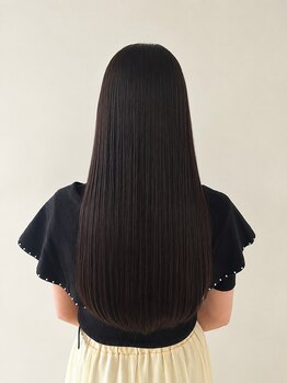 ロマリア 渋谷 渋谷宮益坂(Lomalia)の写真/毎日のセットが「乾かすだけ」に。美容院帰りの仕上がりが自宅で簡単に続く、憧れのストレートヘアに[渋谷]