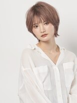 レム 川崎(REM)&nbsp;ショート×ピンクベージュ