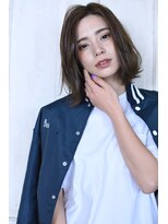 メーヴェ(Mowen)&nbsp;mowenイルミナカラーxデジタルパーマxヘルシーレイヤーx黒髪