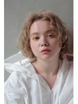 アコット(Acotto.)&nbsp;ダブルカラー＊シアーベージュボブ