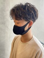ニュアンスパーマ　ナチュラルセンターパー