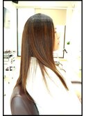 カット＋海洋深層水縮毛矯正ストレート※別名クリスタル縮毛矯正